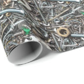 Moeren, spijkers, bouten, Hardware in Lade Cadeaupapier (Rol Hoek)