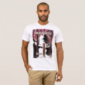 Moermansk Russische reisposter T-shirt (Voorkant volledig)