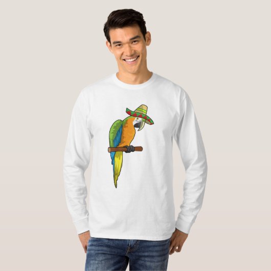 Moerrot met stro pet t-shirt (Voorkant volledig)
