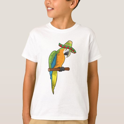 Moerrot met stro pet t-shirt (Voorkant)