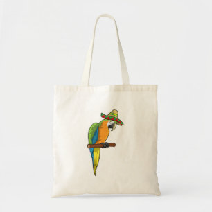 Moerrot met stro pet tote bag