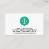 moersleutel | Auto-services | Motor Bay | QR-code Visitekaartje (Achterkant)