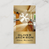 Moersleutel en schroevendraaier | Modern Kitchen H Visitekaartje (Voorkant)