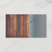 Moersleutel Hamers | Hout | metaalstaal Visitekaartje (Achterkant)