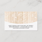 moersleutels | hardhouten panelen visitekaartje (Achterkant)