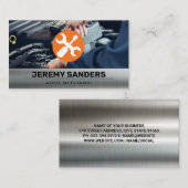 Moersleutelschroevendraaier | Werktuigkundige Visitekaartje (Voorkant / Achterkant)