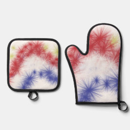 Moe's Fireworks Celebration Ovenwant & Pannenlap Set