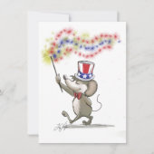 Moe's Happy 4 juli uitnodiging (Voorkant)