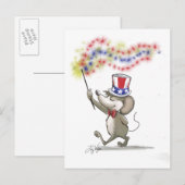 Moe's Happy 4 van het Briefkaart van juli (Voorkant / Achterkant)