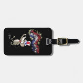 Moe's Happy 4th van juli nacht Bagagelabel (Voorkant horizontaal)