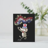 Moe's Happy 4th van juli Uitnodigingen (Staand voorkant)