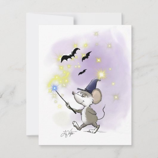 Moe's Happy Halloween Kaart (Voorkant)