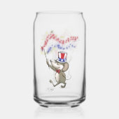 Moe's Happy op 4 juli Blikvorm Glas (Voorkant)