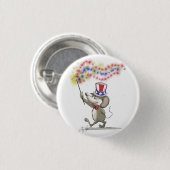 Moe's Happy op 4 juli Button (Voorkant /achterkant)