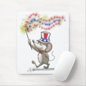 Moe's Happy op 4 juli Mousepad Muismat (Met muis)