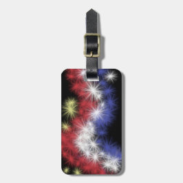 Moe's vuurwerk Bagagelabel
