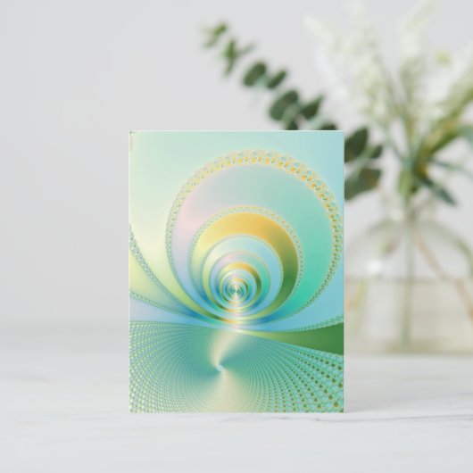 Moesson - Fractal Briefkaart (Staand voorkant)