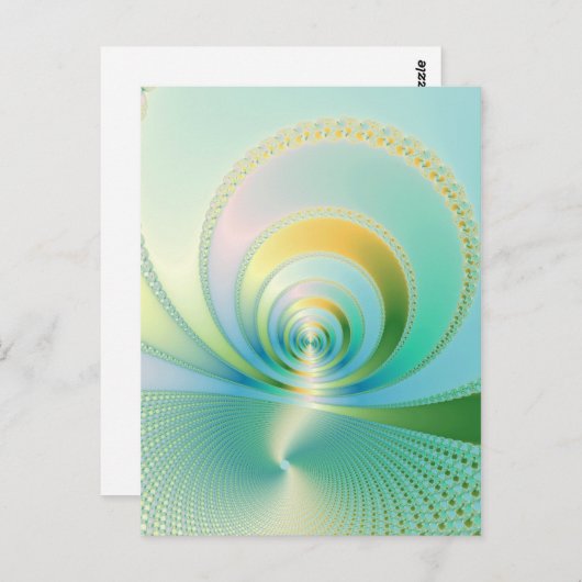 Moesson - Fractal Briefkaart (Voorkant / Achterkant)