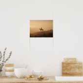 Moesson Wolken Poster - Dramatische Woestijn Lucht (Keuken)