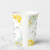 Moest bijen bruidsfeest zijn papieren bekers (Rechts)