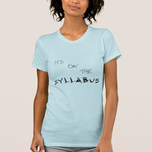 moest ik weten dat ... ? t-shirt (Voorkant)