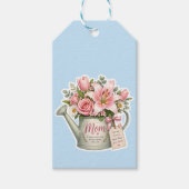 Moestuin Bloemen Cadeaulabel (Voorkant)