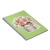 Moestuin Bloemen Notitieboek (Rechterzijde)