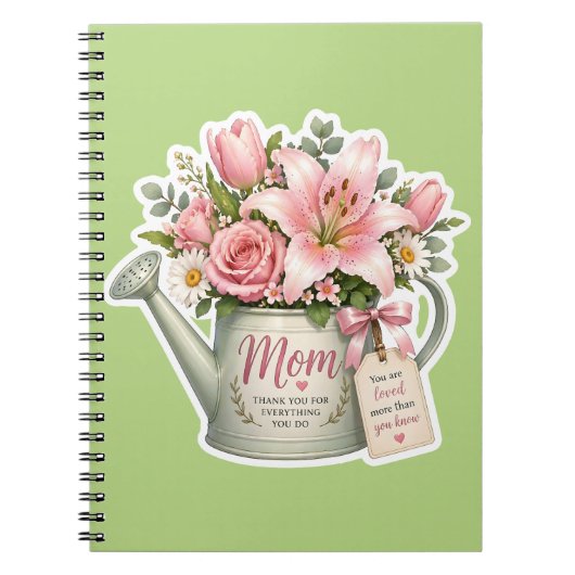 Moestuin Bloemen Notitieboek (Voorkant)