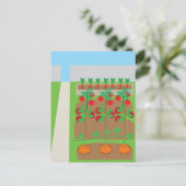 Moestuin Briefkaart (Staand voorkant)