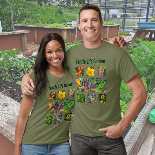 Moestuin Foto Collage T-shirt