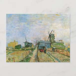 Moestuin in Montmartre door Vincent van Gogh Briefkaart
