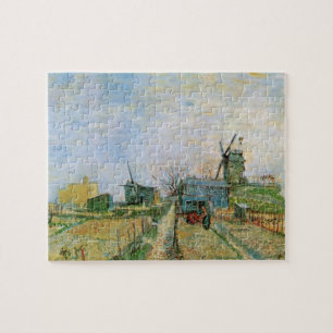 Moestuin in Montmartre door Vincent van Gogh Legpuzzel