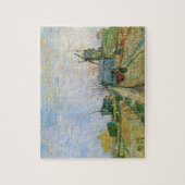Moestuin in Montmartre door Vincent van Gogh Legpuzzel (Verticaal)