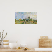Moestuin in Montmartre door Vincent van Gogh Poster (Keuken)