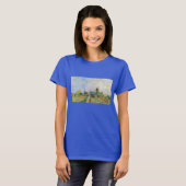 Moestuin in Montmartre door Vincent van Gogh T-shirt (Voorkant volledig)
