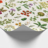 Moestuin Inpakpapier voor haar (Hoek)