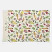 Moestuin Lokale Telers Markt Theedoek (Horizontaal)