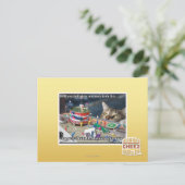 Moet aantal uren hebben briefkaart (Staand voorkant)