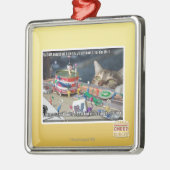 Moet aantal uren hebben metalen ornament (Links)