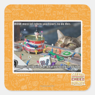 Moet aantal uren hebben vierkante sticker