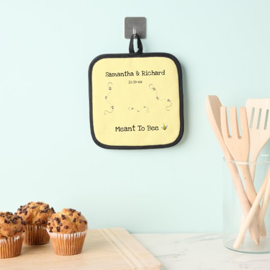 Moet Bij Te Zijn Bee Cool Aanpasbare Tekst  Pannenlap (Insitu(Ophanging))