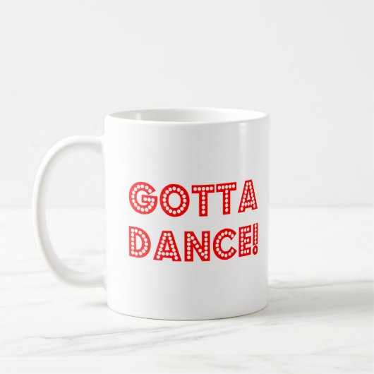 moet dansen koffiemok (Links)