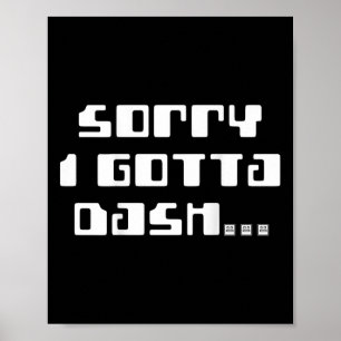 Moet Dash Video Game Geometrie Video Gamer Terug P Poster