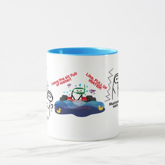 Moet de water F1 GP AUSTRALIË zijn Mok (Midden)