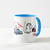 Moet de water F1 GP AUSTRALIË zijn Mok (Voorkant rechts)