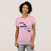 Moet dit twitteren t-shirt (Voorkant volledig)