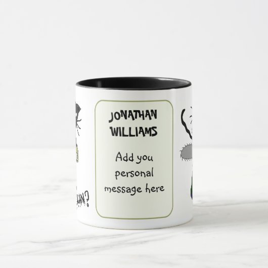 Moet een aangepaste Texaanse Mok zijn (Midden)