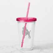 Moet een holle acryltrommel zijn acryl drinkbeker (Achterkant)