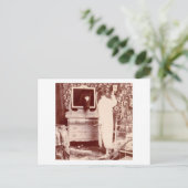 Moet een jasje zijn van afgelopen nacht  grappighe briefkaart (Staand voorkant)