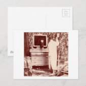 Moet een jasje zijn van afgelopen nacht  grappighe briefkaart (Voorkant / Achterkant)